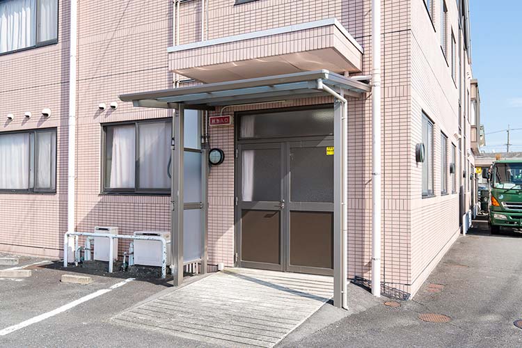 発熱患者用入口